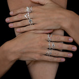 Double Trouble with Stone Ring